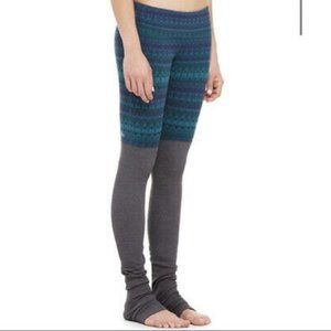 Alo Yoga Women's Goddess Printed Ribbed Leggings Small